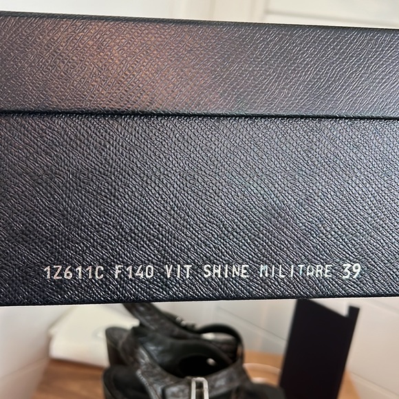 Prada platform calzature vit. Shine militare sandal - Picture 17 of 17